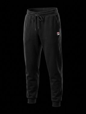 Youth Fila Black Fleece Jogger Sweatpants Unisex Athletic Casual Comfortable